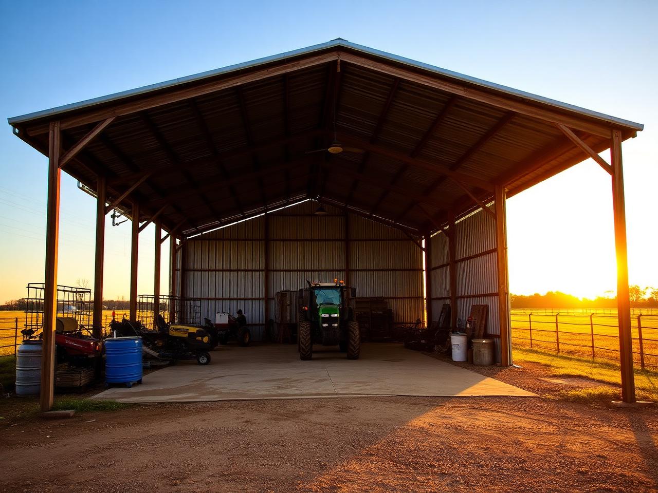 Hybrid Pole Barns